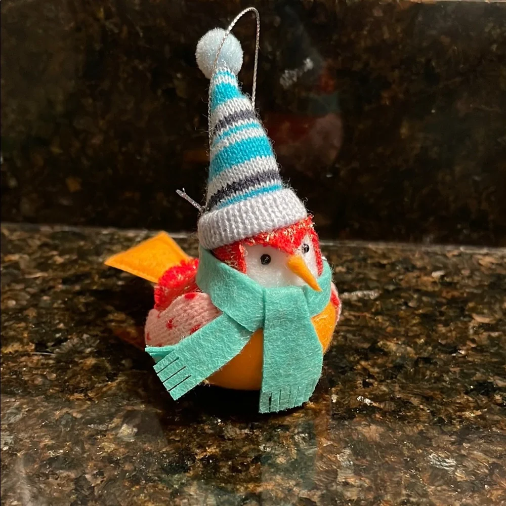 Target 2024 Festive Bird Ornament with Hat and Scarf